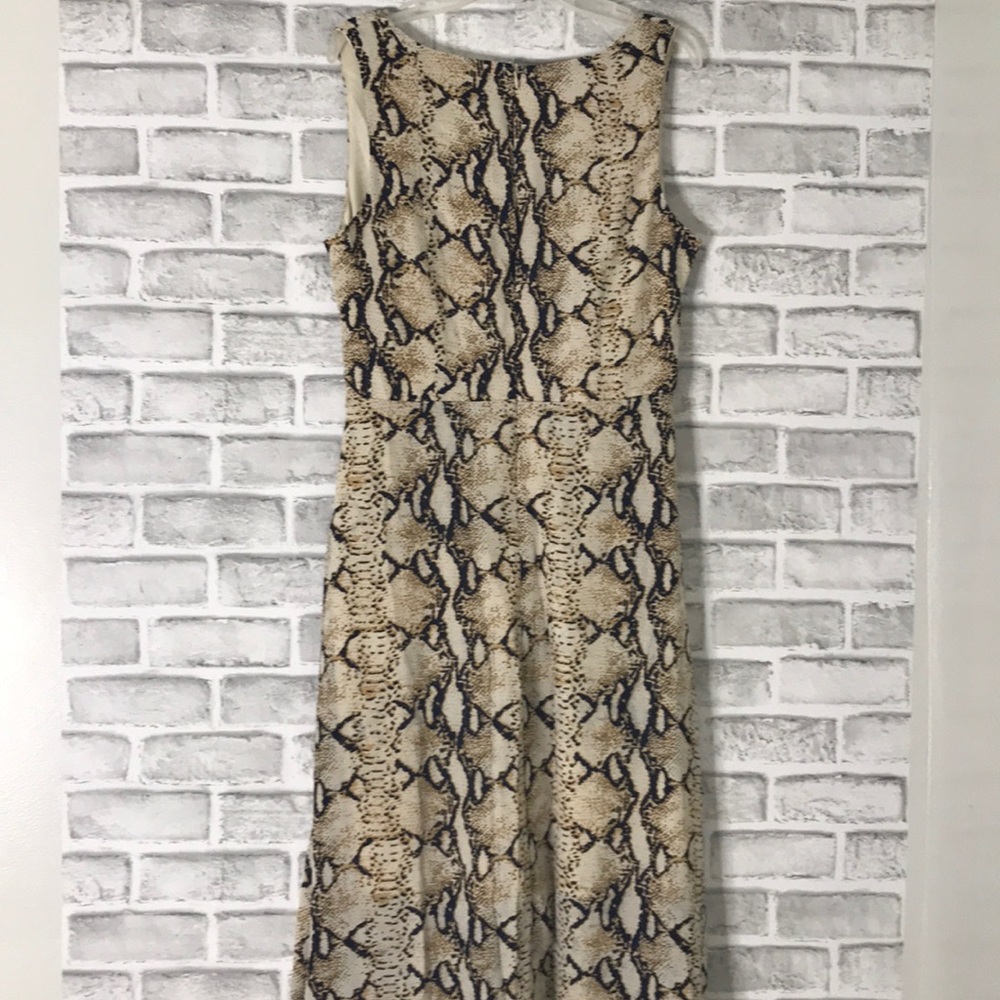 2/40 Nasty gal snake print cut waist dress size 8 - Picture 8 of 8